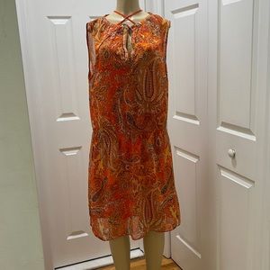 Ralph Lauren Women's Dress - Orange size 16W
